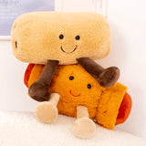 Peluche <br> Croissant, Baguette, Toast